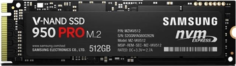 Samsung 950 PRO MZ-VKV256 256GB 2280 NVMe M.2 - CeX (UK): - Buy